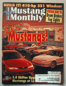 MUSTANG MONTHLY 1997 NOV - SALEEN-ALLEN, SYSTEMAX II